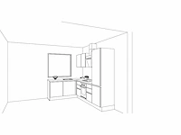 Häcker concept - topsoft zwart mat - hoek - afbeelding 5 van  33