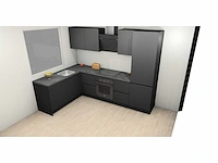 Häcker concept - topsoft zwart mat - hoek - afbeelding 23 van  33