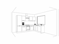 Häcker concept - topsoft zwart mat - hoek - afbeelding 2 van  32