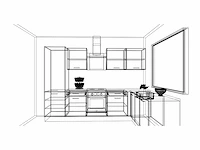 Häcker concept - topsoft zwart mat - hoek - afbeelding 3 van  32