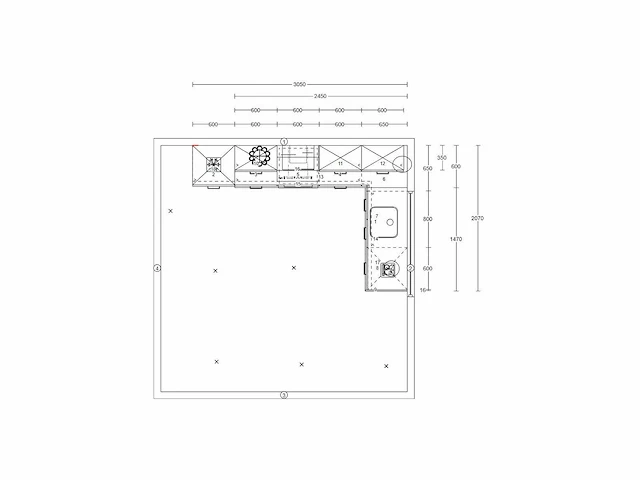 Häcker concept - topsoft zwart mat - hoek - afbeelding 31 van  32