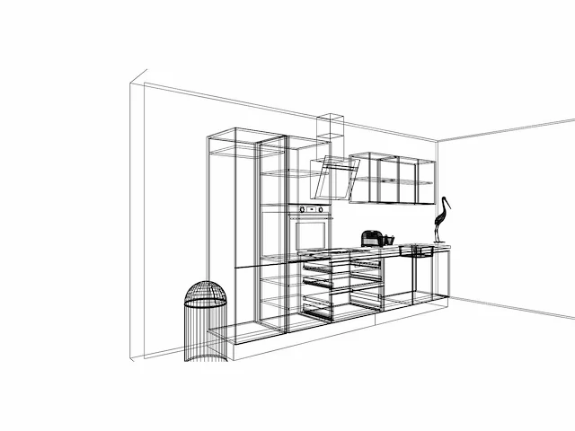Häcker concept - topsoft zwart mat - recht - afbeelding 4 van  31