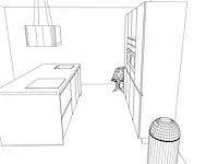 Häcker concept130 - merkur carrara wit uv matlak - keukenopstelling - afbeelding 2 van  22