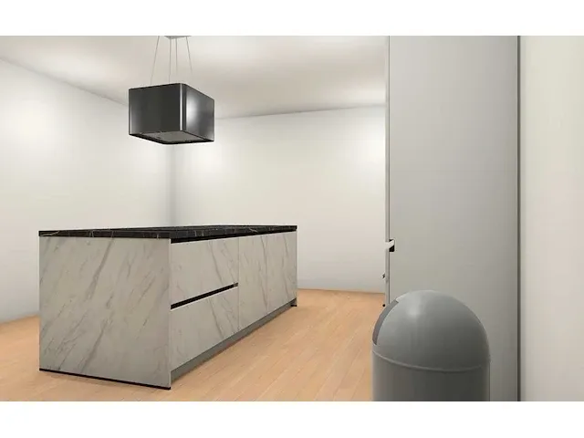 Häcker concept130 - merkur carrara wit uv matlak - keukenopstelling - afbeelding 17 van  22