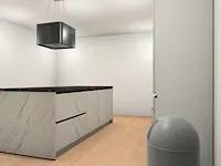 Häcker concept130 - merkur carrara wit uv matlak - keukenopstelling - afbeelding 17 van  22