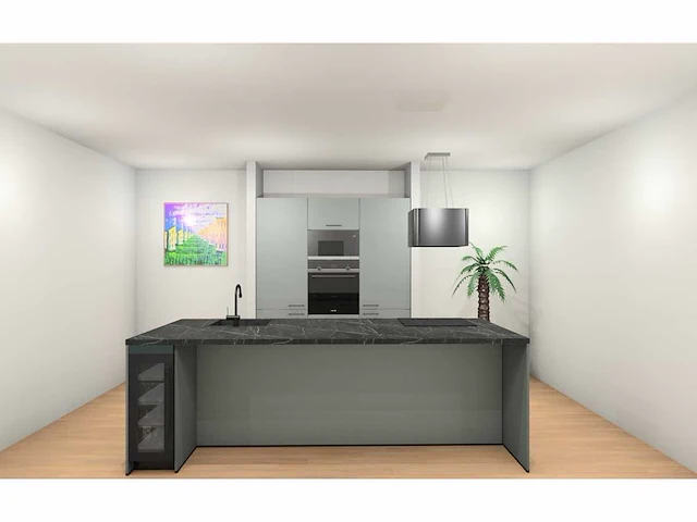 Häcker concept130 - porto selection eucalyptus - eiland keuken - afbeelding 1 van  24