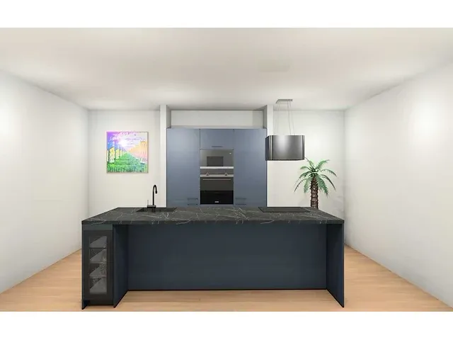 Häcker concept130 - porto selection oceaan - keukenopstelling - afbeelding 1 van  19
