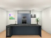 Häcker concept130 - porto selection oceaan - keukenopstelling - afbeelding 1 van  19