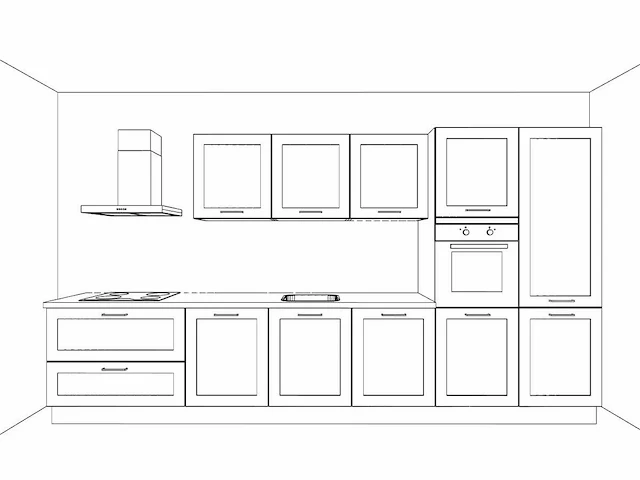 Häcker concept130 - roma grafiet mat - keukenopstelling - afbeelding 2 van  19