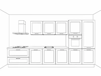 Häcker concept130 - roma grafiet mat - keukenopstelling - afbeelding 2 van  19