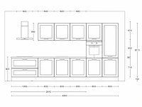 Häcker concept130 - roma grafiet mat - keukenopstelling - afbeelding 3 van  19