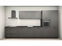 Häcker concept130 - roma grafiet mat - keukenopstelling - afbeelding 1 van  19
