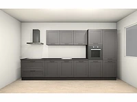 Häcker concept130 - roma grafiet mat - keukenopstelling - afbeelding 12 van  21