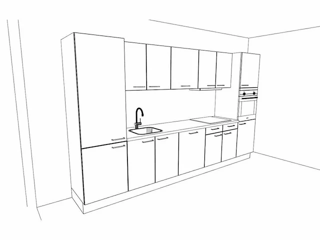 Häcker concept130 - scala amarant - keuken opstelling - afbeelding 2 van  18