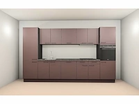 Häcker concept130 - scala amarant - keuken opstelling - afbeelding 1 van  18
