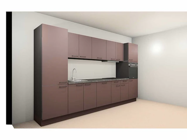 Häcker concept130 - scala amarant - keuken opstelling - afbeelding 12 van  18