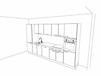 Häcker concept130 - scala amarant - keuken opstelling - afbeelding 17 van  18