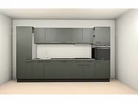 Häcker concept130 - scala olijfgroen - keukenopstelling - afbeelding 1 van  16