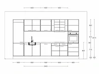 Häcker concept130 - scala olijfgroen - keukenopstelling - afbeelding 16 van  16