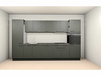 Häcker concept130 - scala olijfgroen - keukenopstelling - afbeelding 10 van  17