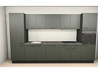 Häcker concept130 - scala olijfgroen - keukenopstelling - afbeelding 13 van  17