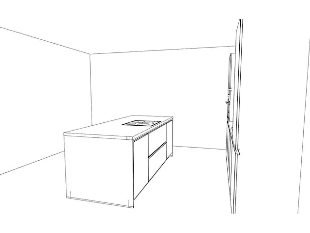 Häcker concept130 - top brillant wit glanzend - keukenopstelling - afbeelding 2 van  21