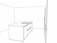 Häcker concept130 - top brillant wit glanzend - keukenopstelling - afbeelding 2 van  21