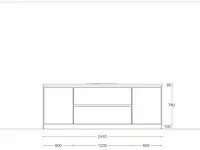 Häcker concept130 - top brillant wit glanzend - keukenopstelling - afbeelding 6 van  21