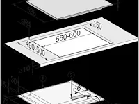 Häcker concept130 - top brillant wit glanzend - keukenopstelling - afbeelding 11 van  21
