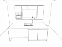 Häcker concept130 - top brillant wit glanzend - keukenopstelling - afbeelding 20 van  21