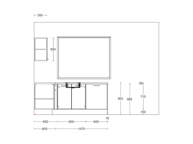 Häcker concept130 - top soft crema - magnolia mat - afbeelding 3 van  19
