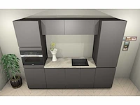 Häcker concept130 - top soft-gl grafiet mat lak - keukenopstelling - afbeelding 27 van  29