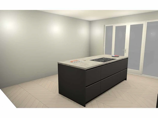 Häcker concept130 - top soft-gl grafiet mat lak - keukenopstelling - afbeelding 28 van  29