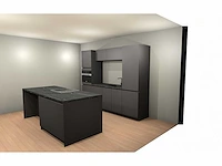 Häcker concept130 - topsoft grafiet mat - eiland keuken opstelling - afbeelding 12 van  19