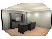 Häcker concept130 - topsoft grafiet mat - eiland keuken opstelling - afbeelding 13 van  19