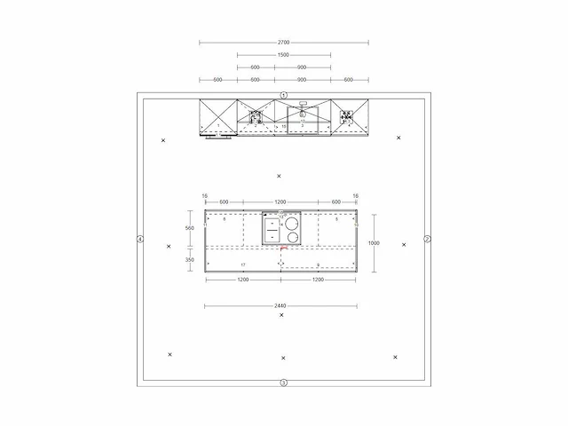 Häcker concept130 - topsoft grafiet mat - eiland keuken opstelling - afbeelding 10 van  21