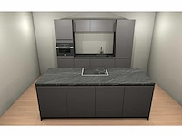 Häcker concept130 - topsoft grafiet mat - eiland keuken opstelling - afbeelding 12 van  21