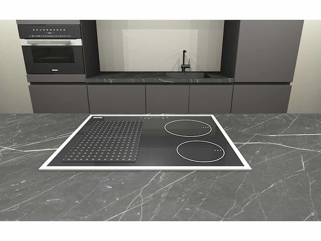 Häcker concept130 - topsoft grafiet mat - eiland keuken opstelling - afbeelding 19 van  21