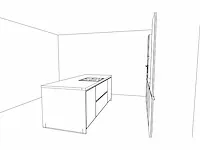 Häcker concept130 - topsoft grafiet mat - eiland keuken opstelling - afbeelding 8 van  21