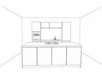 Häcker concept130 - topsoft grafiet mat - eiland keuken opstelling - afbeelding 9 van  21