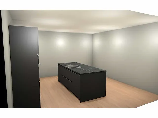 Häcker concept130 - topsoft grafiet mat - eiland keuken opstelling - afbeelding 17 van  21