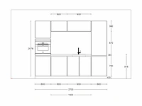 Häcker concept130 - topsoft grafiet mat - eiland keuken opstelling - afbeelding 8 van  21