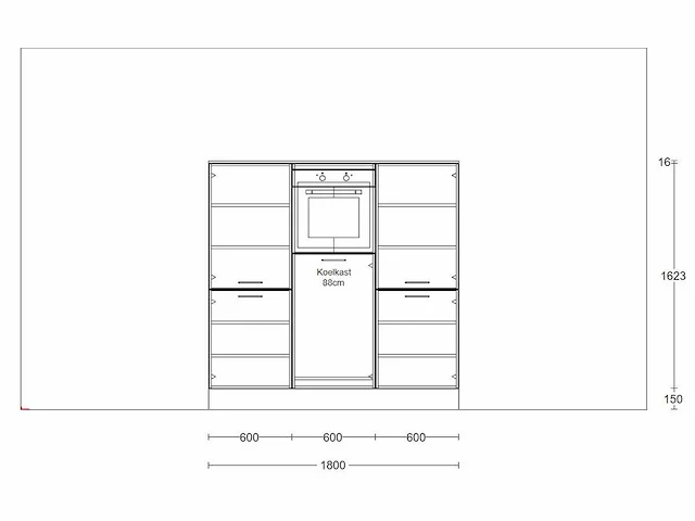 Häcker concept130 - topsoft kashmir mat - keukenopstelling - afbeelding 5 van  19
