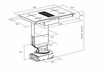 Häcker concept130 - topsoft kashmir mat - keukenopstelling - afbeelding 6 van  19