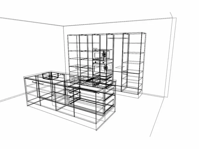 Häcker concept130 - topsoft kristalwit mat - eiland keuken opstelling - afbeelding 18 van  29