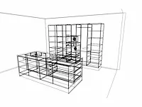 Häcker concept130 - topsoft kristalwit mat - eiland keuken opstelling - afbeelding 18 van  29