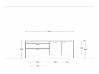 Häcker concept130 - topsoft kristalwit mat - eiland keuken opstelling - afbeelding 21 van  29