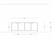 Häcker concept130 - topsoft kristalwit mat - eiland keuken opstelling - afbeelding 22 van  29