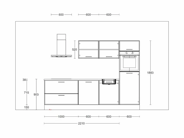 Häcker concept130 - topsoft kristalwit mat - - afbeelding 12 van  15