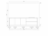 Häcker concept130 - topsoft mat lak grafiet eiland - afbeelding 3 van  24